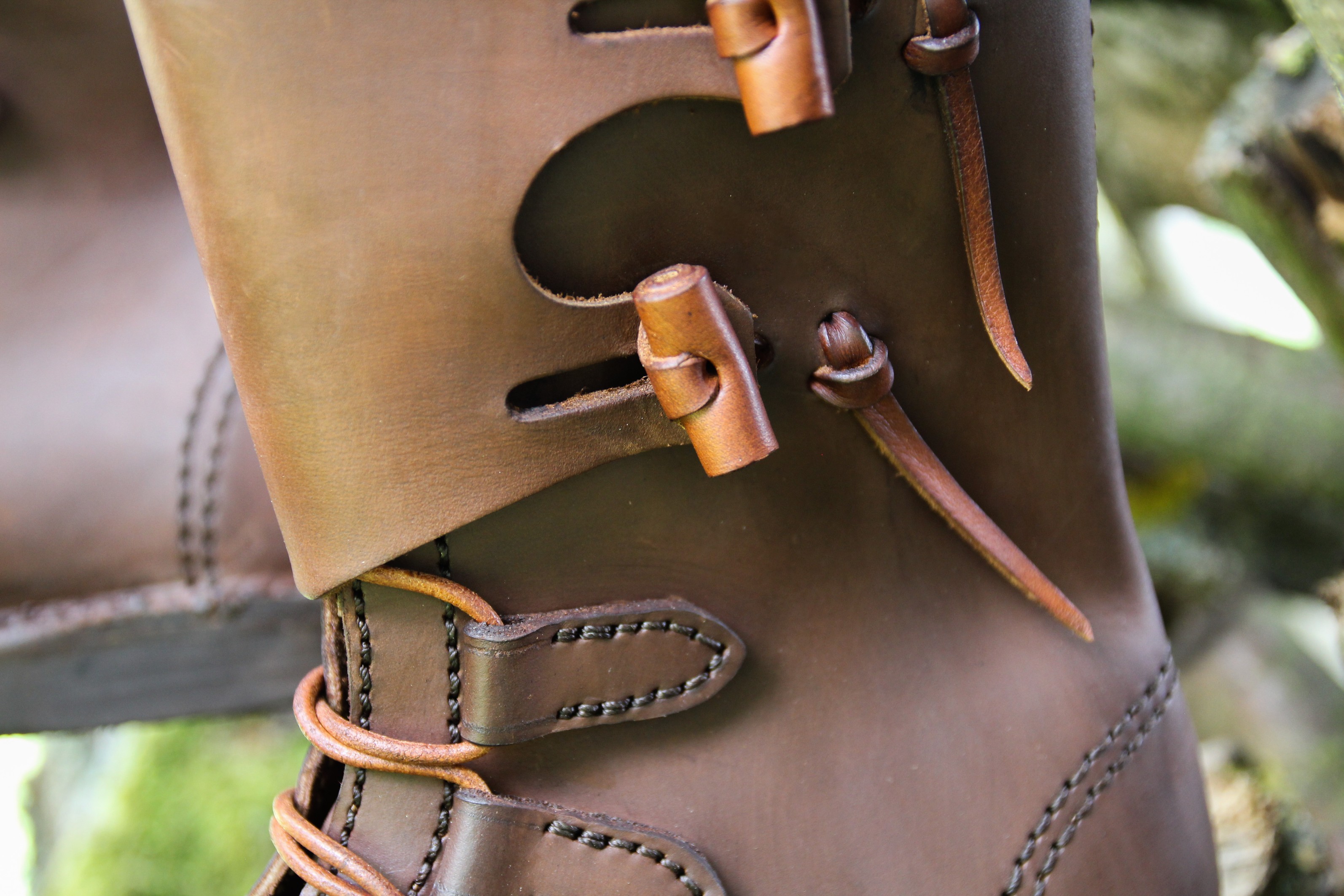 Vikingské vysoké zimní boty