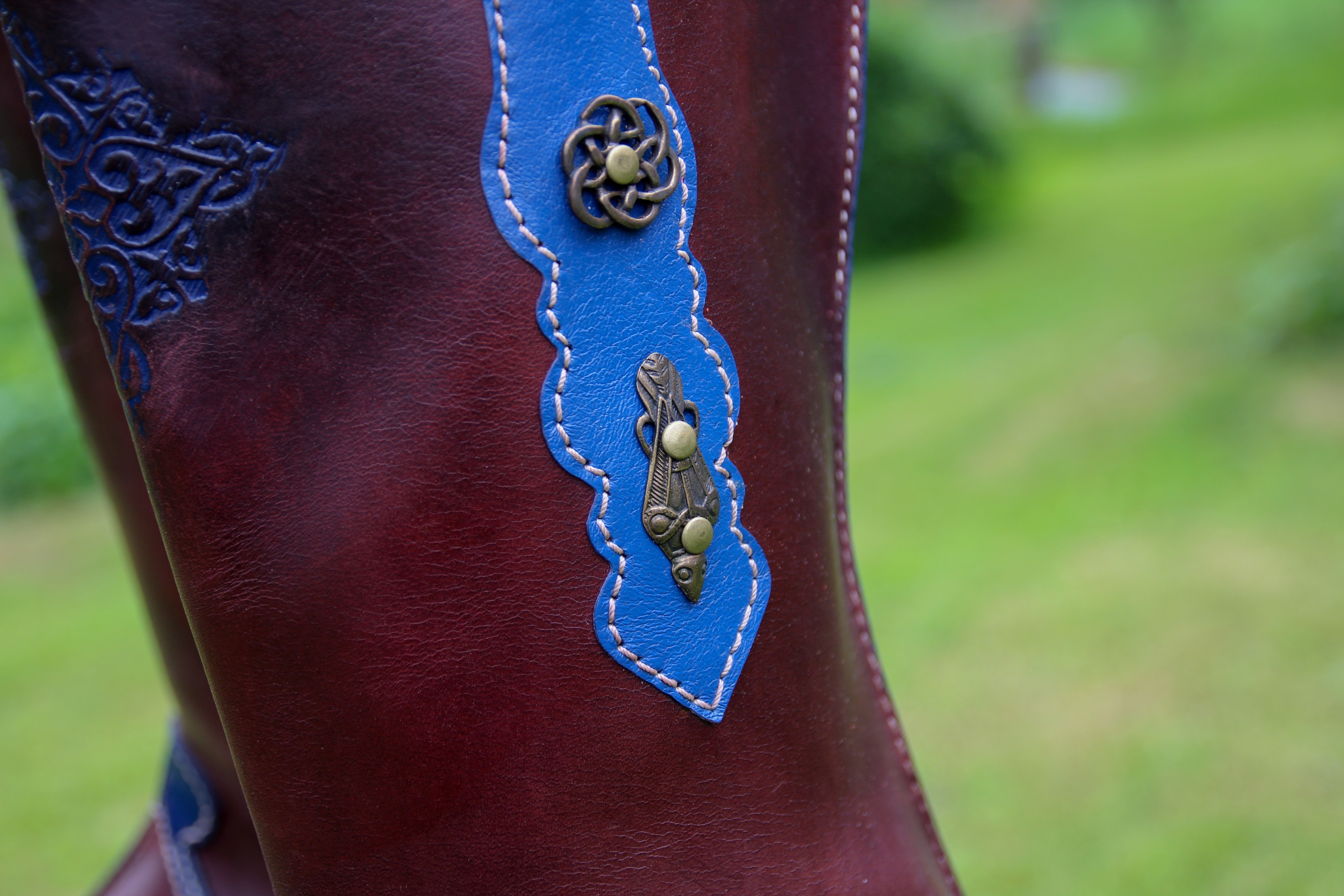 Kozácké středověké boty