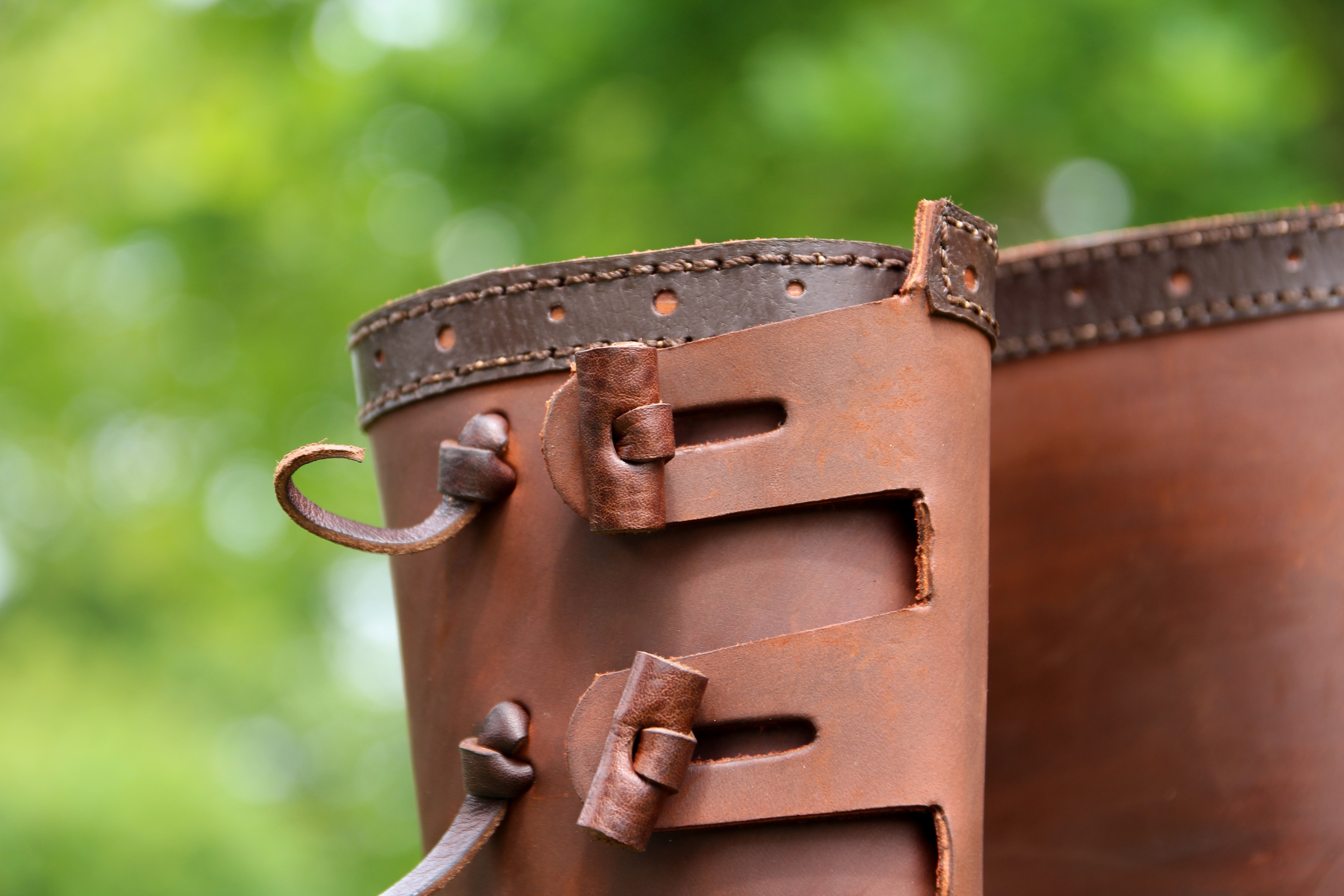 SKLADEM Středověké kožené boty Jarl